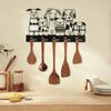 Metal Wall Key Holder Animal Hook Rack with Screws