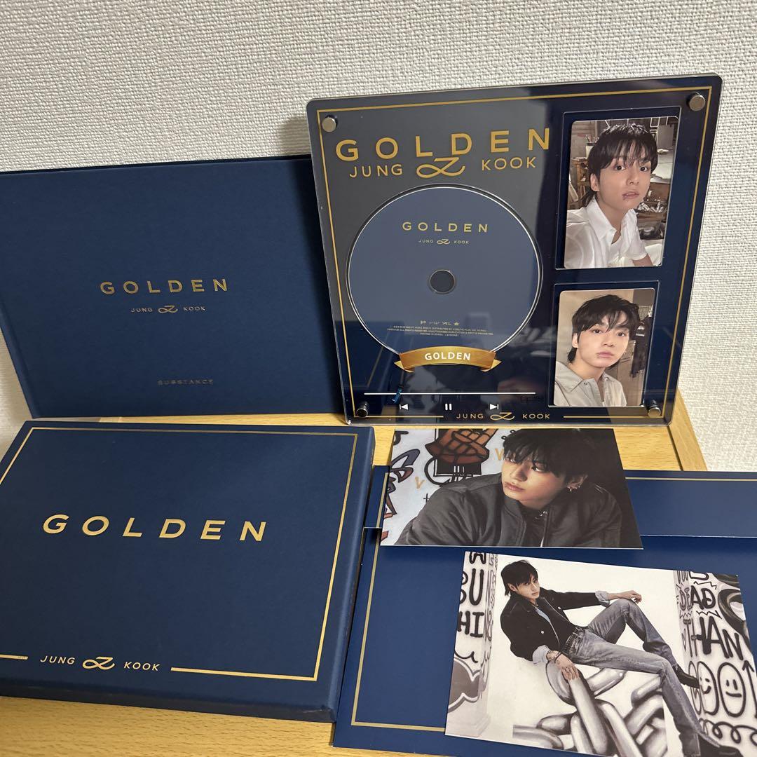 

[USED] JUNG KOOK GOLDEN CD with photo card