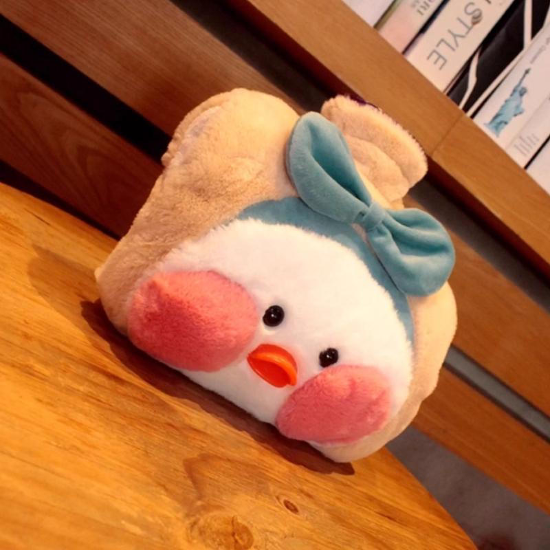 New Rubber Hot Water Bottle For Winter Hot Water Bag Hot Compress Long-Lasting Insulation Cartoon Cute Plush Shell Holiday Gift