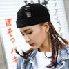 Denim Brimless Hat Dome Bucket Cap Simple Melon Docker Cap  Streetwear