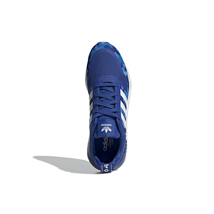 Adidas Originals Multix Comfortable Fabric Slip-Resistant Durable Breathable Low-Top Casual Running Shoes Unisex Sneakers Blue White GZ3541