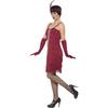 Smiffys Womens/Ladies Flapper Costume Set