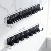 Wall Mounted Multi-functional Storage Rack High Load Bearing Hanging Holder Hand Tool Storage Rack Stainless Steel