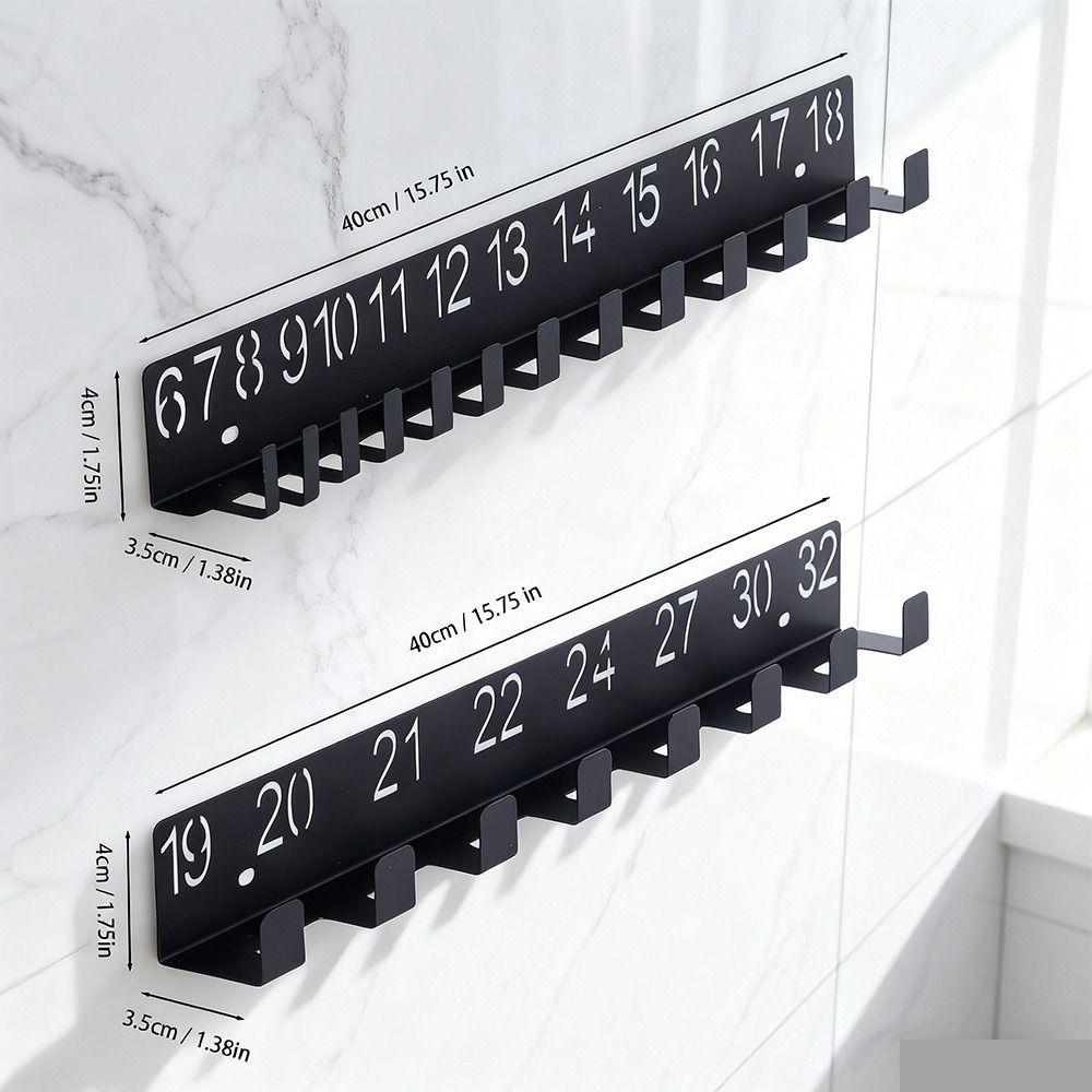 Wall Mounted Multi-functional Storage Rack High Load Bearing Hanging Holder Hand Tool Storage Rack Stainless Steel
