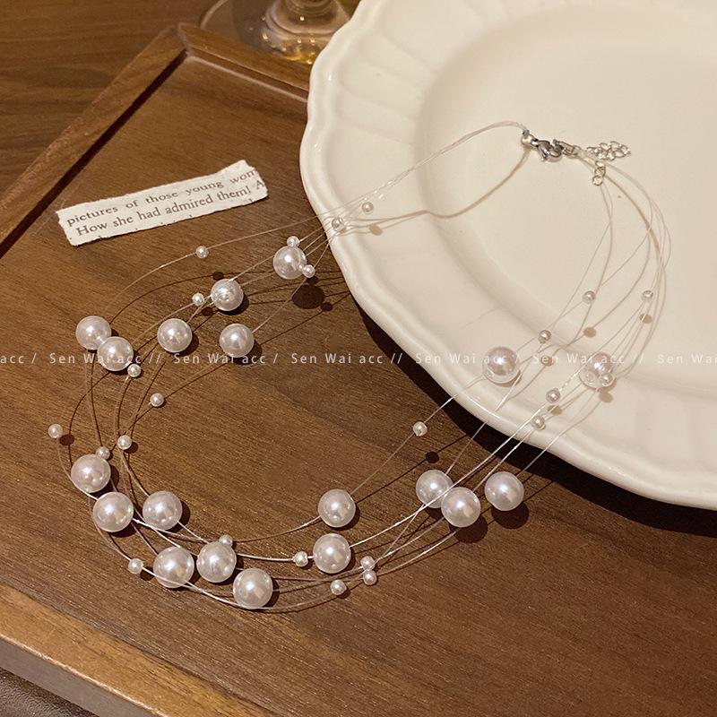 Vintage Collarbone Necklace for Women