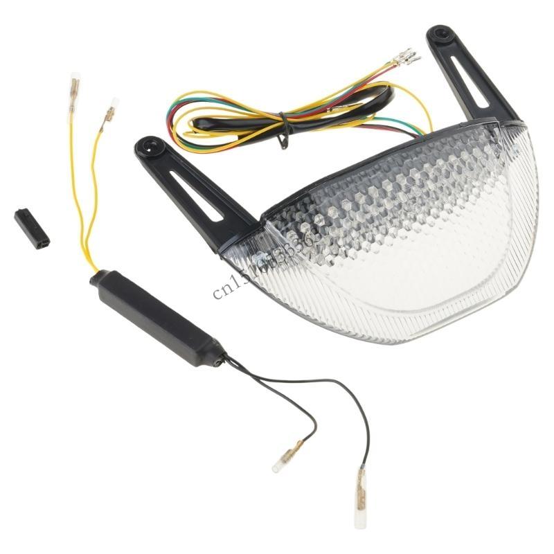 

090E Waterproof Motorcycle Turn Signals Integrated Tail Brake Stop Lamp For CBR600RR чистий