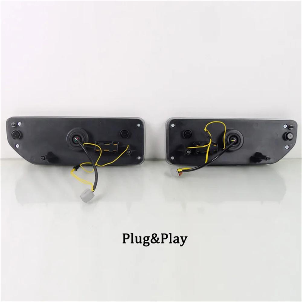 12V Rear Bumper Fog Lamps Taillights For Suzuki Jimny 2019 -2024