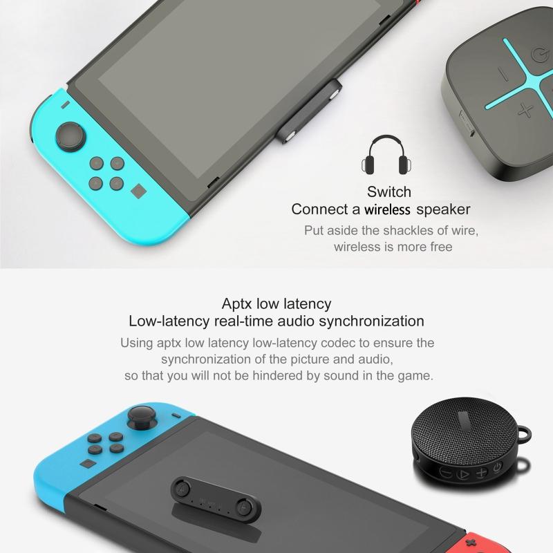 Drahtloser Adapter Sender für h PS-5 -kompatiblen Controller Headset Empfänger Spielzubehör