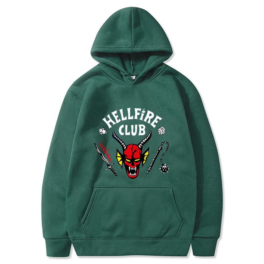 Stranger Things Season 4 Hellfire Club Hooded sweatshirt