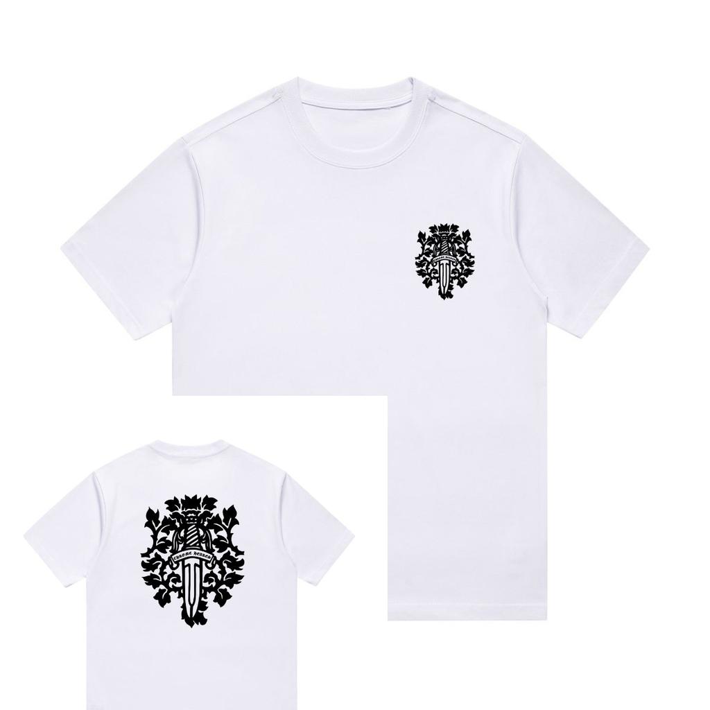 Sommer Neue Europäische und Amerikanische Street Graffiti Buchstaben Print Reine Baumwolle Herren-Damen Locker Halbarm T-Shirts für Paare