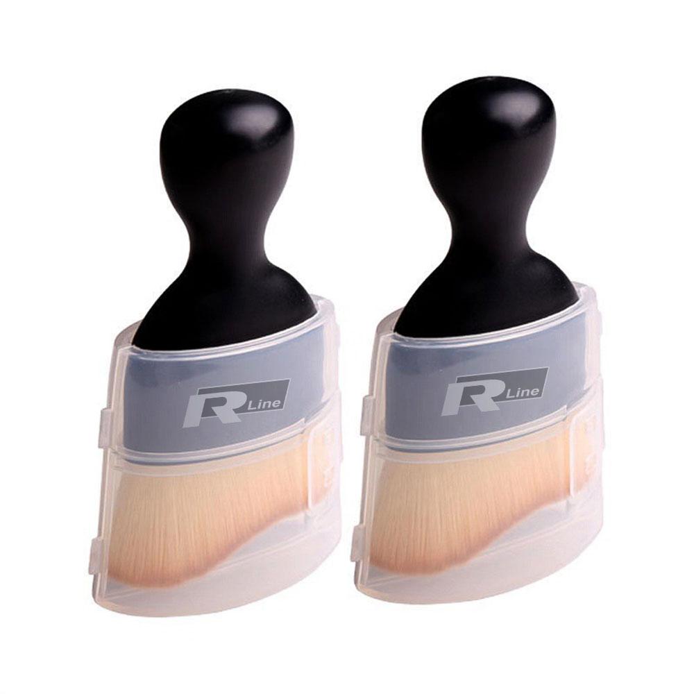 1pc/2pcs Car Interior Cleaning Soft Brush Gap Dust Removal Tools For VW Golf POLO GTI Sagitar Lamando Jetta Magotan Accessories BDL1