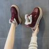 New Casual Versatile Thickened Velvet Warm Heightening Casual Sports Snow Boots Women's Shoes Thick Baseplate Shoes Women