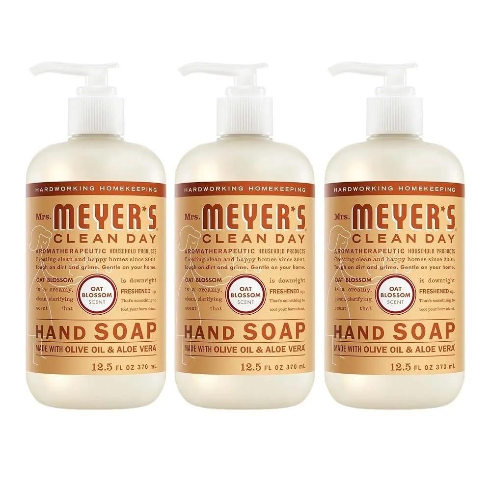 

Mrs. Meyer s Clean Day Hand Soap Oat Blossom Scent 370ml Set of 3