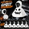 Car Gear Shift Cover Halloween Ghost Design Soft Material Fit Universal Manual Automatic Transmission Gear Stick Protector