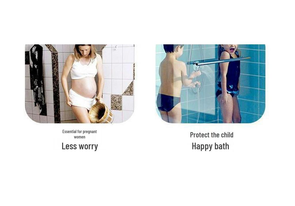 Round Waterproof Anti-Slip Bathroom Mat for Shower, Toilet, and Home