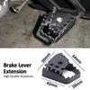 For BMW R1150GS R1250GS R 1200 GS R1200GS LC Foot Brake Lever Extension Rear Brake Peg Pad Enlarge Extender F800GS F700GS F650GS