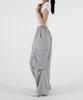 UMM Big Pocket Cargo Wide Drawstring Jogger Training Pants 2 Colors