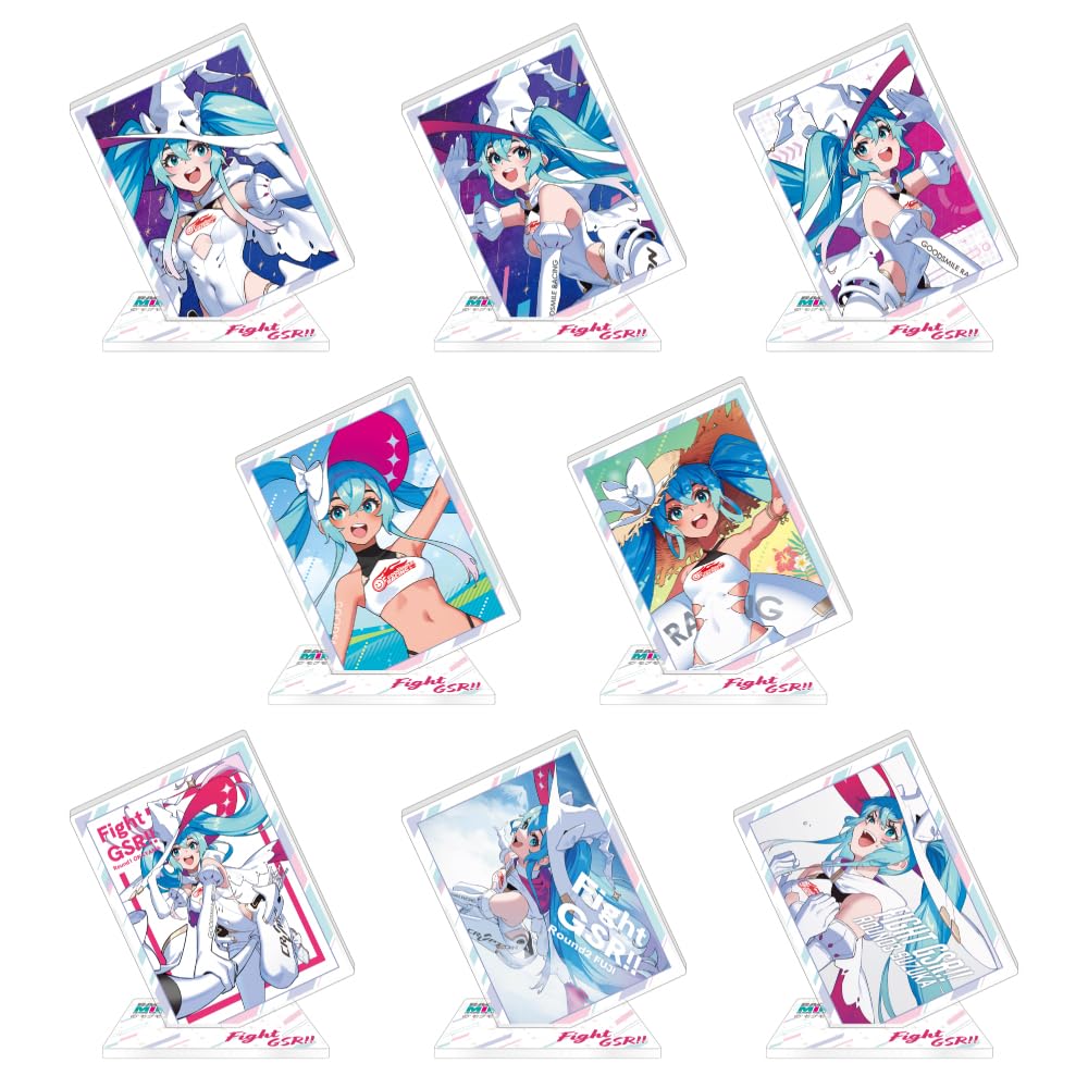 

Caravan Racing Miku 2024 Ver. Trading Acrylic Stand (1 Box) Approx. 70mm Body/45mm Base (Acrylic)
