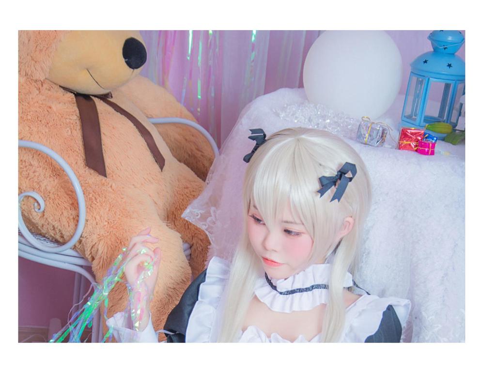 Yosuga no Sora - Sora Kasugano Dienstmädchen Cosplay Kostüm