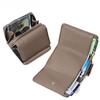 Japanese Style Women's Tri-fold Mini Leather Wallet: Large Capacity Multifunctional Coin Purse