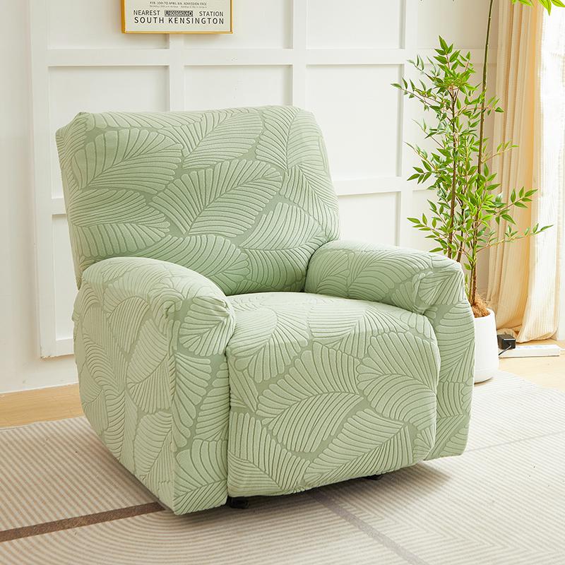 4Pcs/Set Jacquard Elastic Recliner Chair Cover Armchair Cover Relax Stretch Anti-Slip Sofa Slipcovers For Living Room Home Decor
