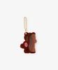 Afternoon Tea Living JR47 Mirror Comb Charm KeychainKITKAT Heartful Bear, Brown