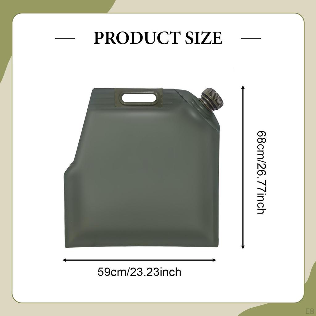 Soft Oil Bag Bladder Replacement Foldable Convenient Sturdy Fuel Tank Container Carrier for