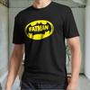 New Fatman Obesity Active Logo Men's Black T Shirt Funny Size S To 5XL