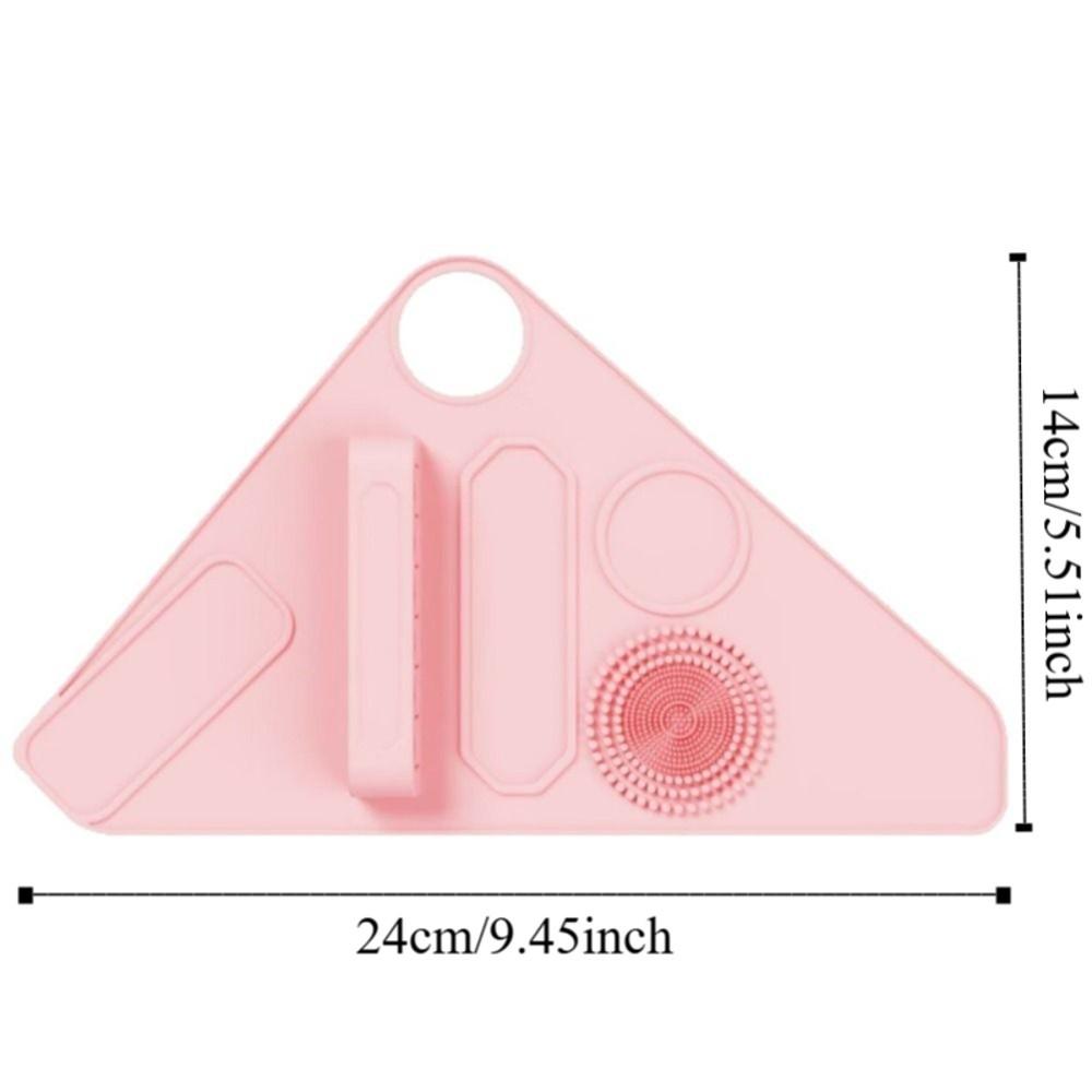 Professional Makeup Palette Mixer Durable Makeup Brush Cleaner Wrist Makeup Brush Holder Make Up