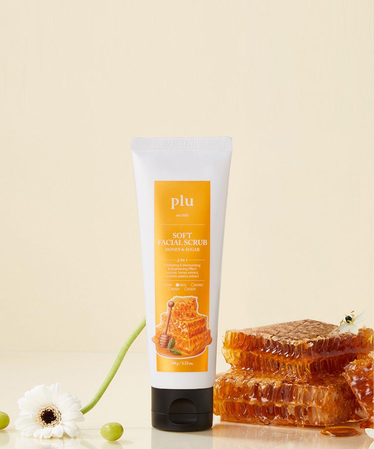Soft Facial Scrub 100g Honey & Sugar