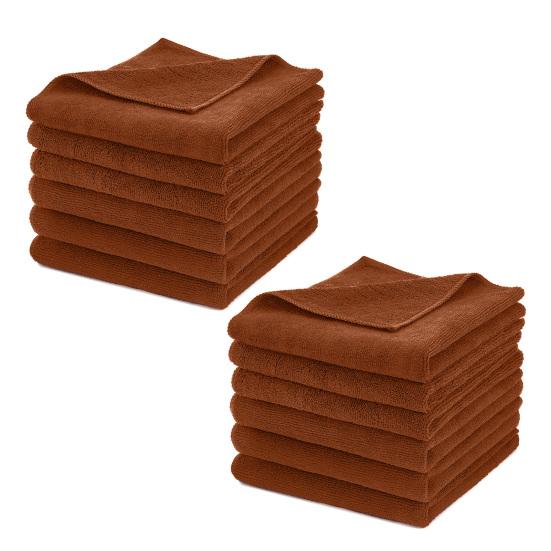 Microfiber Cleaning Towels Water Absorbent Reusable All-Purpose Cleaning Cloth Ultra-Soft Cleaning Wipes