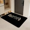 Cartoon O-overlord Floor Mat Flannel Door Mat Non-Slip Absorbent Washable Indoor Home Rug