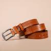 Men's First Layer Cowhide Belt Retro Belt Casual Versatile Belt Trendy Fashion Belt