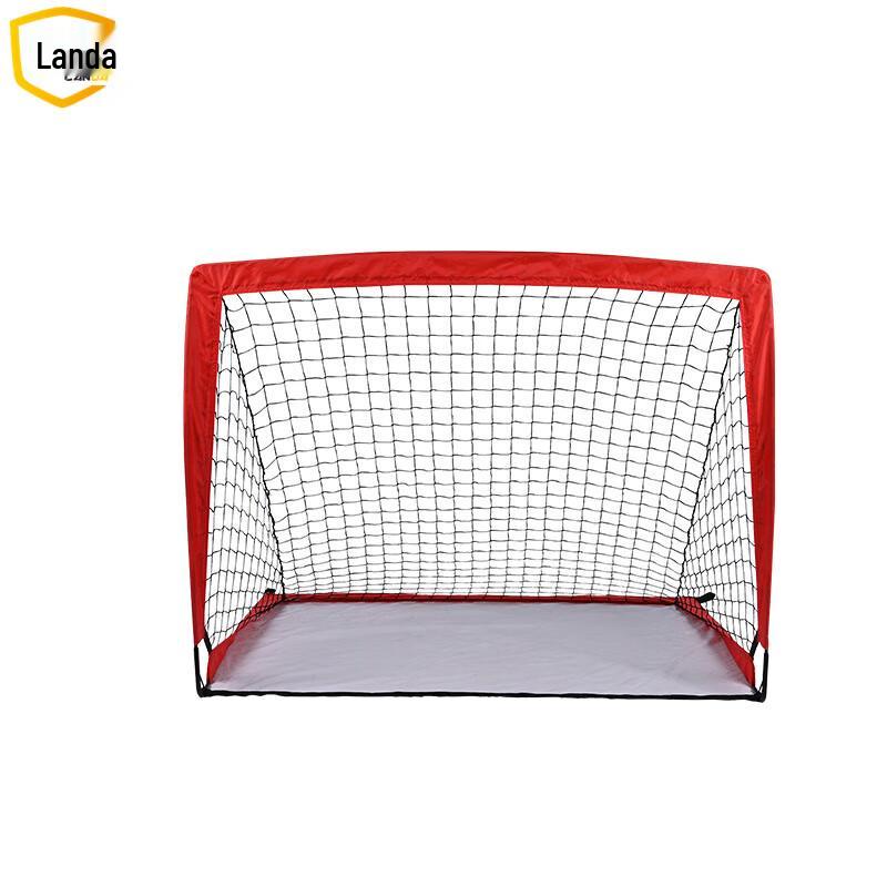 Landar Double Fiberglass Removable Kids Adult Soccer Goal 120x90x90cm