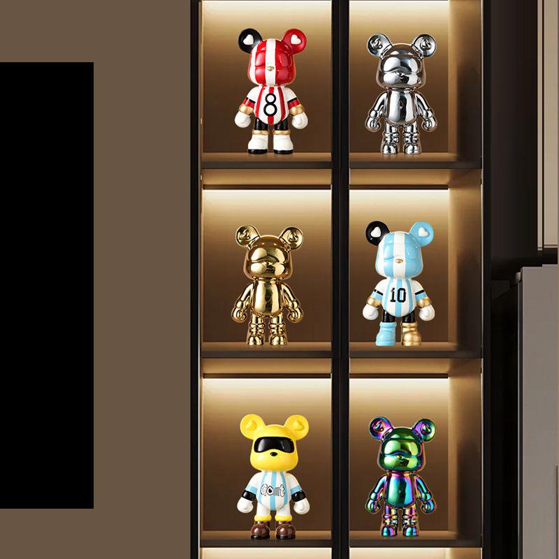 Trendy Beer Figuur Spaarpot - Creatieve Cartoon Decoratie voor Moderne Woonkamers