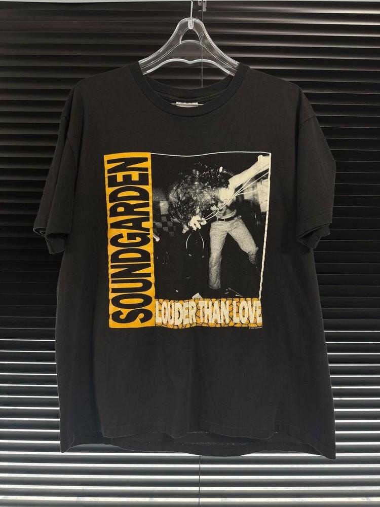 80s Soundgarden Louder Than Love Black Unisex T shirt Remake S5XL WA4102 Unisex T-Shirt XXL