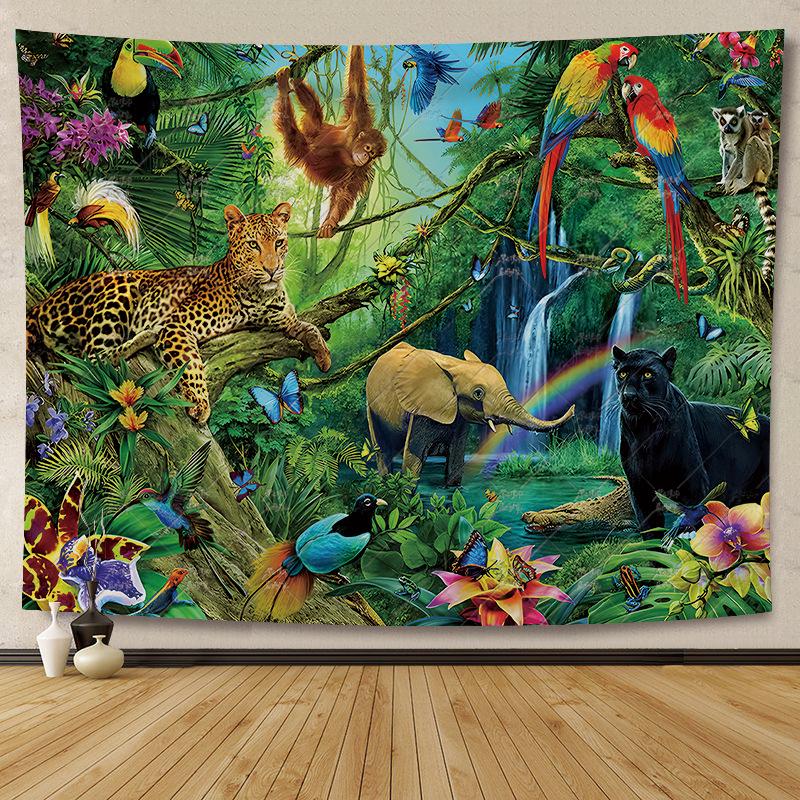 Bohemian Animal Tapestry - Ins Style Mandalay Background Cloth