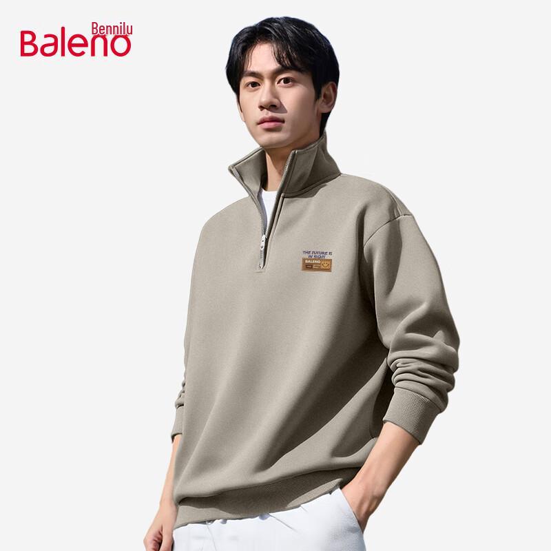 

Baleno Men s Half-Zip Stand-Collar Sweatshirt 3XL
