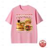Pounder I Hardly Know Her Funny Hamburger Fast Food Meme Graphic T Shirt Viral Joke Unisex Soft Cotton Loose Short Sleeve Tee
