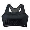 [Phiten] SUBROSA Sports Bra for Women, Half Bra, Black, Size L | Moisture-wicking, Quick-drying, Deodorizing, Non-slip | Molded Cups, Stable Support |