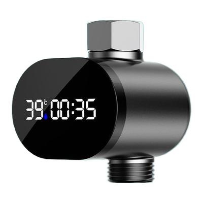 Shower Thermometer LED Thermometer Water Flow Power Generation