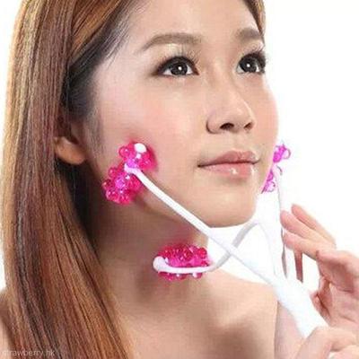1set Neck Face Roller Slim Massage Gesichtsmassagegerät Facelifting Massage Abnehmen Entspannung Entfernen Doppelkinn Anti-Falten-Tool