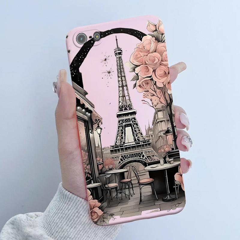 For iPhone 5s 5 se 2016 Phone Case Flower Girl Design Soft Silicone TPU Back Housing for iPhone se 2016 5 S iPhone5s 4.0" Covers