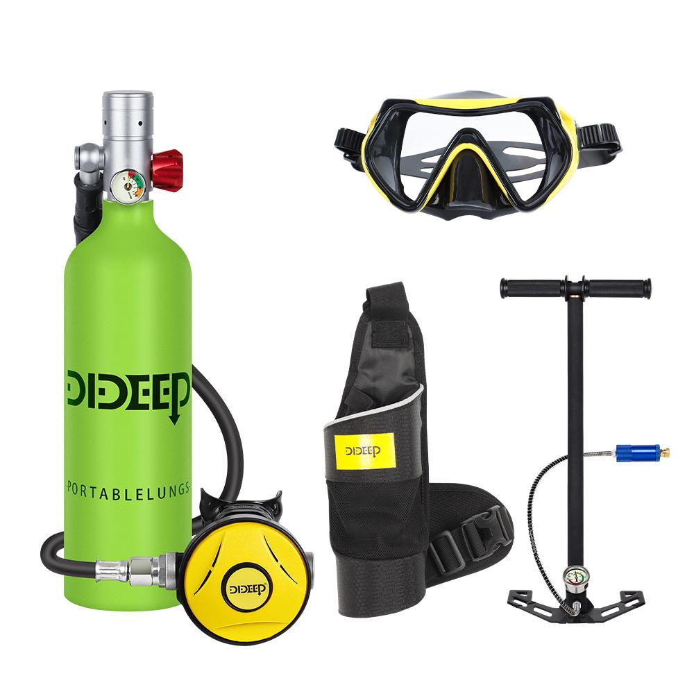 DIDEEP X4000Pro 1L Portable Underwater Diving Oxygen Cylinder