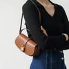 Damen Echtleder Umhängetasche Neues Schlossdesign Nische Hochwertiges Design Sattel Crossbody Ledertasche