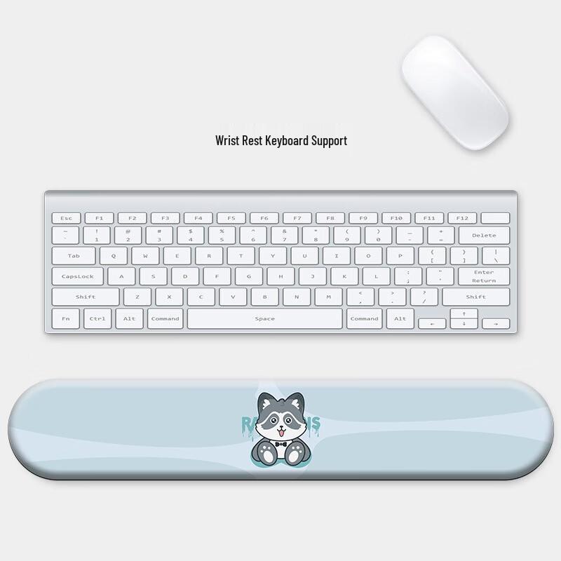 Fumaide Sitting Raccoon Ergonomic Wrist Rest Pad