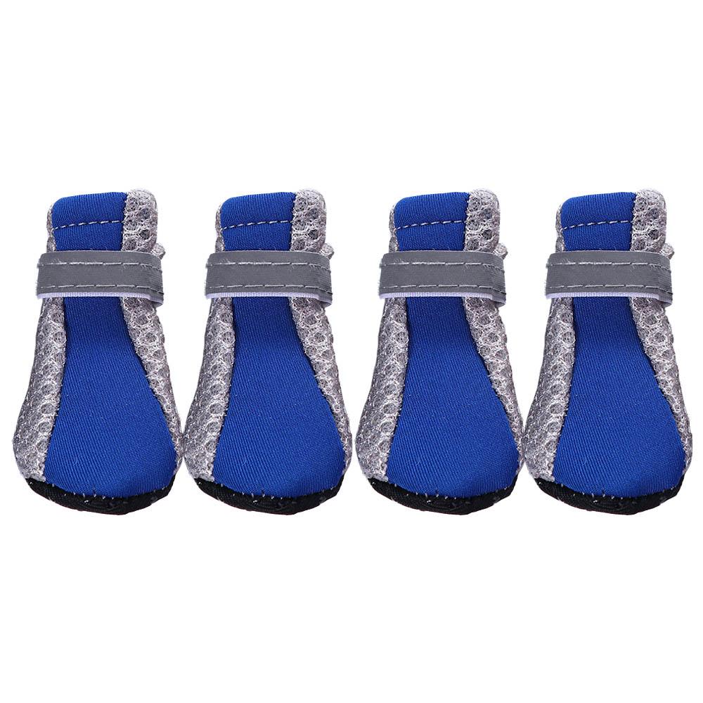 Anti-slip Paw Protectors for Small Large Dogs Hot Pavement for Poodle Yorkshire Dog Boots Pet Supplies Pet Rain Boots Dog Shoes