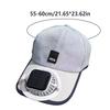 Summer Adjustable Solar Hat With Solar Fan Outdoor Sunhats Sunscreen Sunshade Hats Sun Block Baseball Hat UV Block Sunhat