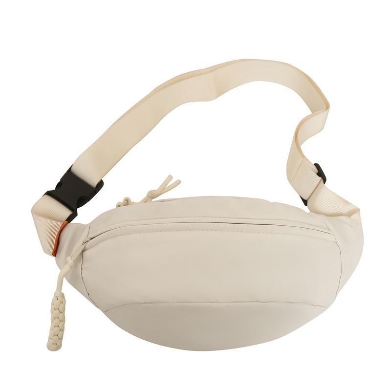 Sporty Fashionable and Stylish Zipper Women s Waist Bag Wide Small Bag, Crossbody Bag