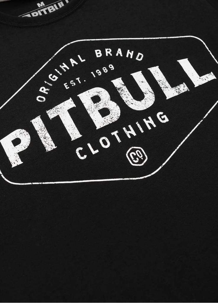 T-shirt in cotone leggera Pitbull Pitbull Co. Nero M